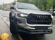 Передній вус подвійний Vegas (2015-2020, чорний, 76мм) фото 1