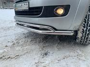 Volkswagen Amarok 2010-2022 рр. Передній вус подвійний Vegas 2010-2016 (нерж) фото 6