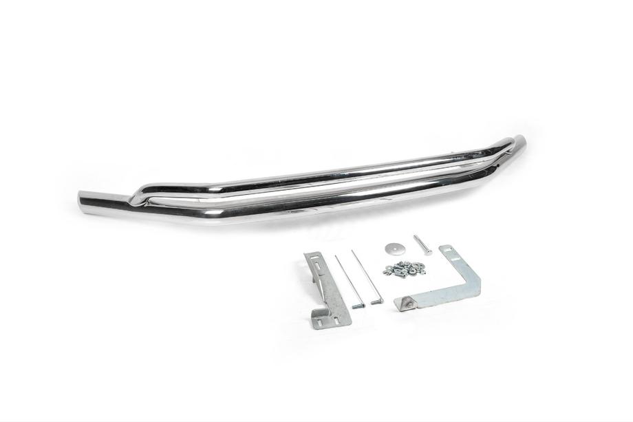 Volkswagen Amarok 2010-2022 рр. Передній вус подвійний Vegas 2010-2016 (нерж) d76/42 мм Фото 4