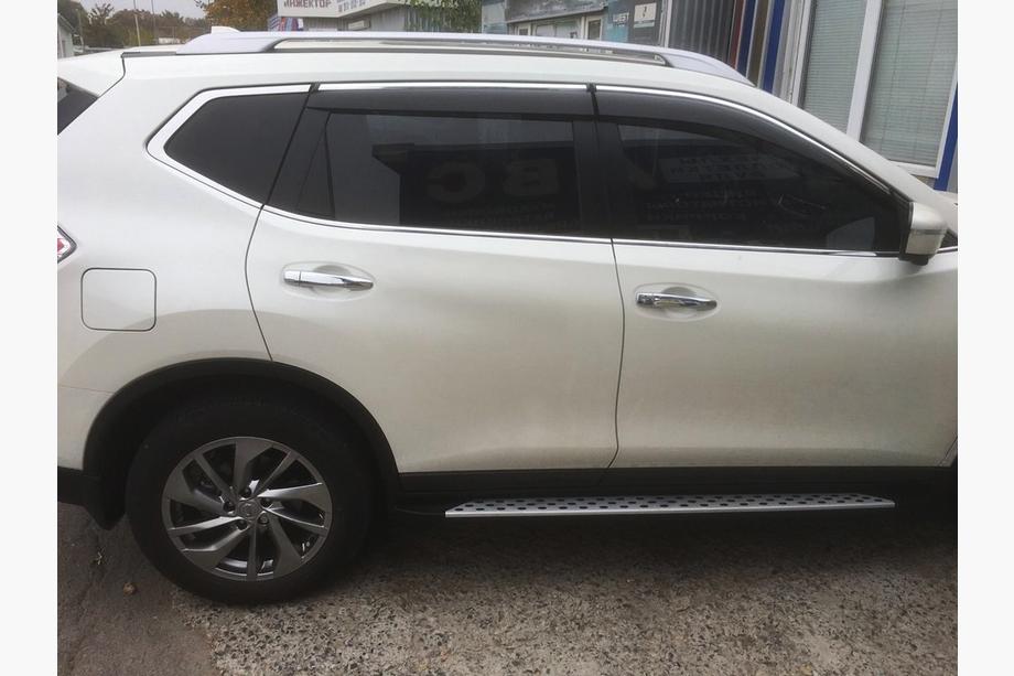 Nissan X-trail T32/Rogue 2014-2021 рр. Рейлінги Оригінальний дизайн (Сірий) Фото 2
