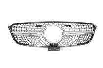 Mercedes GLE coupe C292 2015-2019 рр. Тюнінг решітка радіатора (Diamond Silver) фото 5