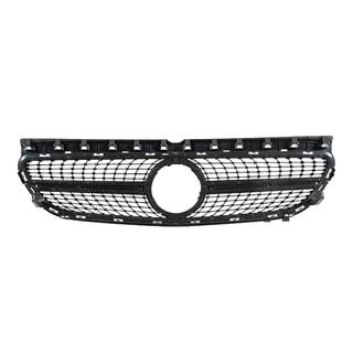 Передня решітка Diamond Black (2015-2018) Mercedes B-class W246 2011-2018 рр. фото 3