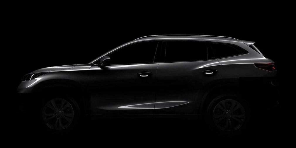 Chery показала тизерну зображення нового кросовера