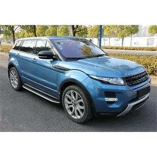 Бокові пороги OEM-V2 (2 шт., алюміній) Range Rover Evoque 2012-2018 рр. фото 2
