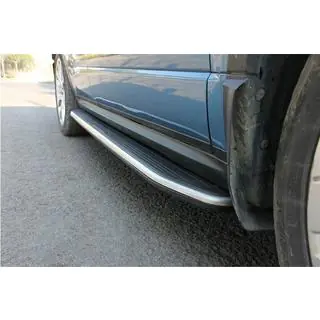 Бокові пороги OEM-V2 (2 шт., алюміній) Range Rover Evoque 2012-2018 рр. фото 1
