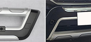 Toyota Highlander 2008-2013 рр. Передня накладка (2011-2013) фото 3