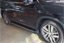 Honda Pilot 2015-2022 рр. Бокові пороги Оригінал (2 шт, алюміній) фото 8