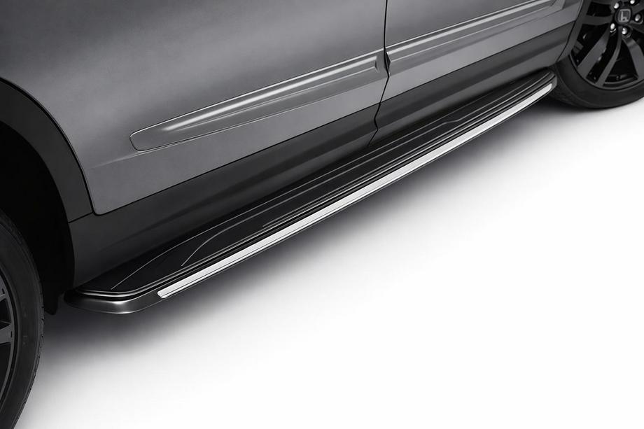 Honda Pilot 2015-2022 рр. Бокові пороги Оригінал (2 шт, алюміній) Image