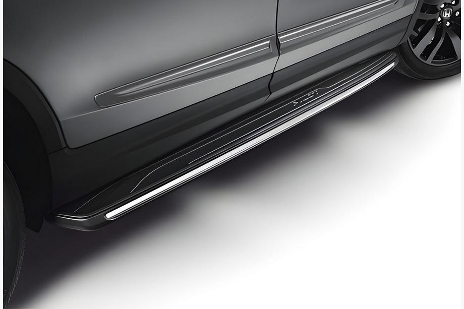 Honda Pilot 2015-2022 рр. Бокові пороги Оригінал (2 шт, алюміній) Image