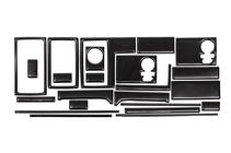 Volkswagen T4 Transporter 1990-2003 рр. Накладки на торпеду (1991-1995) Титан фото 4