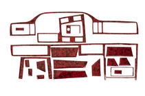 Volvo 850 1991-1997 рр. Накладки на панель (1991-1993) фото 2