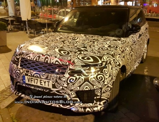 Новий Range Rover Sport був помічений на дорогах Німеччини