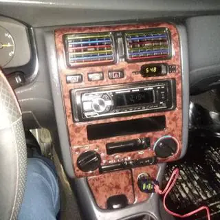Накладки на панель (1995-1998) Toyota Carina E 1992-1997 рр. фото 3