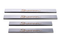 Накладки на пороги Carmos V1 (4 шт, нерж) фото 2