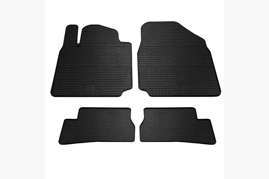 Nissan Micra K12 2003-2010 рр. Гумові килимки (4 шт, Stingray Premium) Image