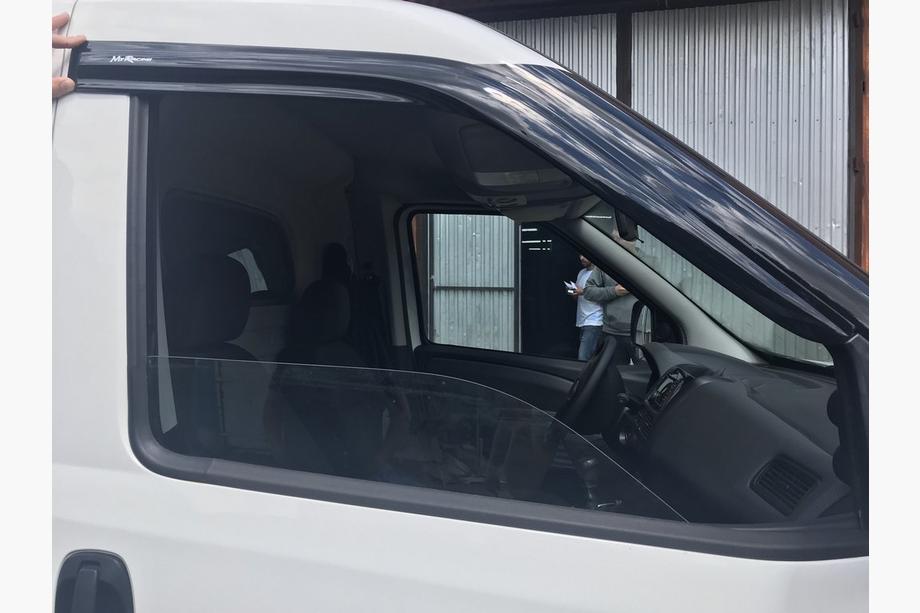 Opel Combo 2012-2018 рр. Вітровики (2 шт, MyRacing) Фото 2