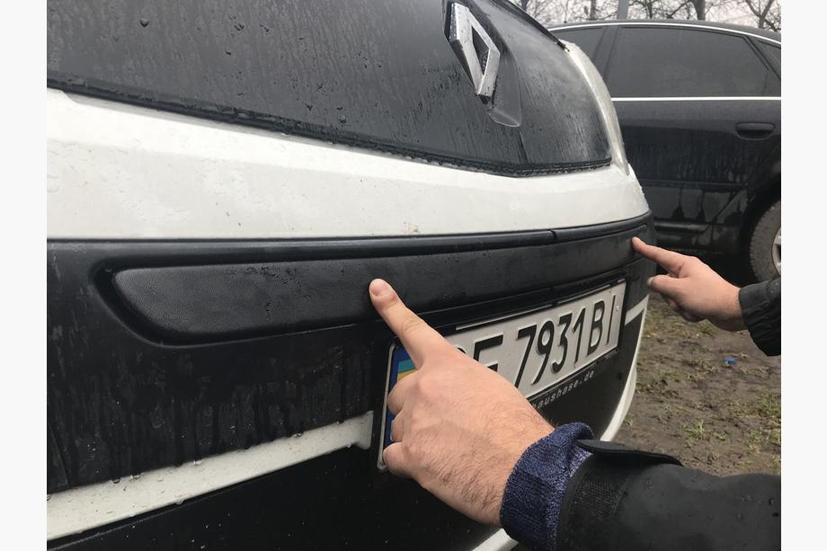 Renault Kangoo 2008-2020 рр. Зимова верхня решітка (2008-2013) Фото 4