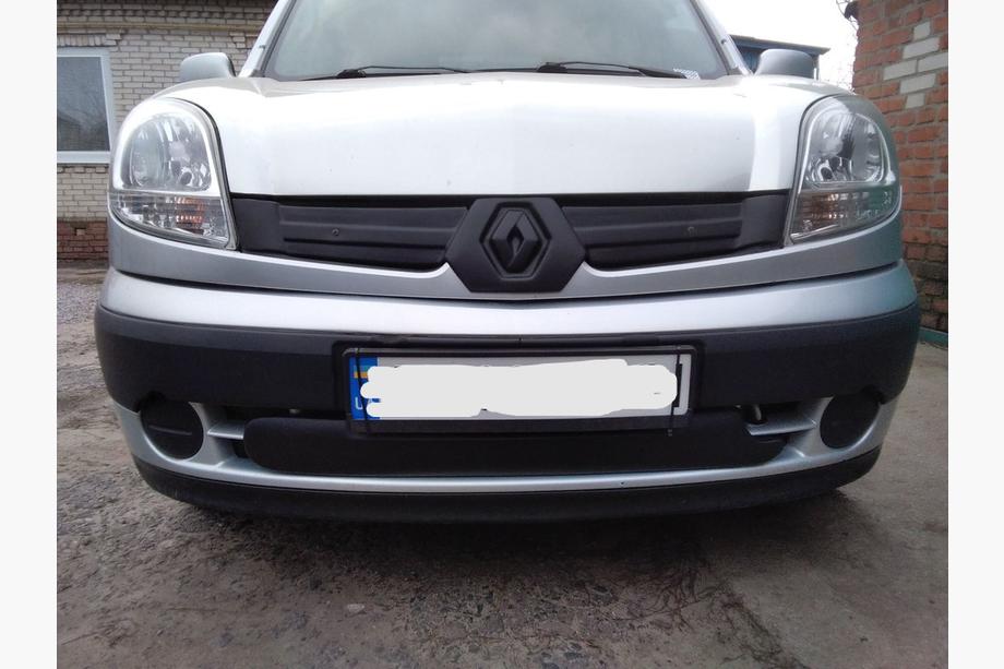 Renault Kangoo 1998-2008 рр. Зимова решітка верхня (2003-2008) Фото 2