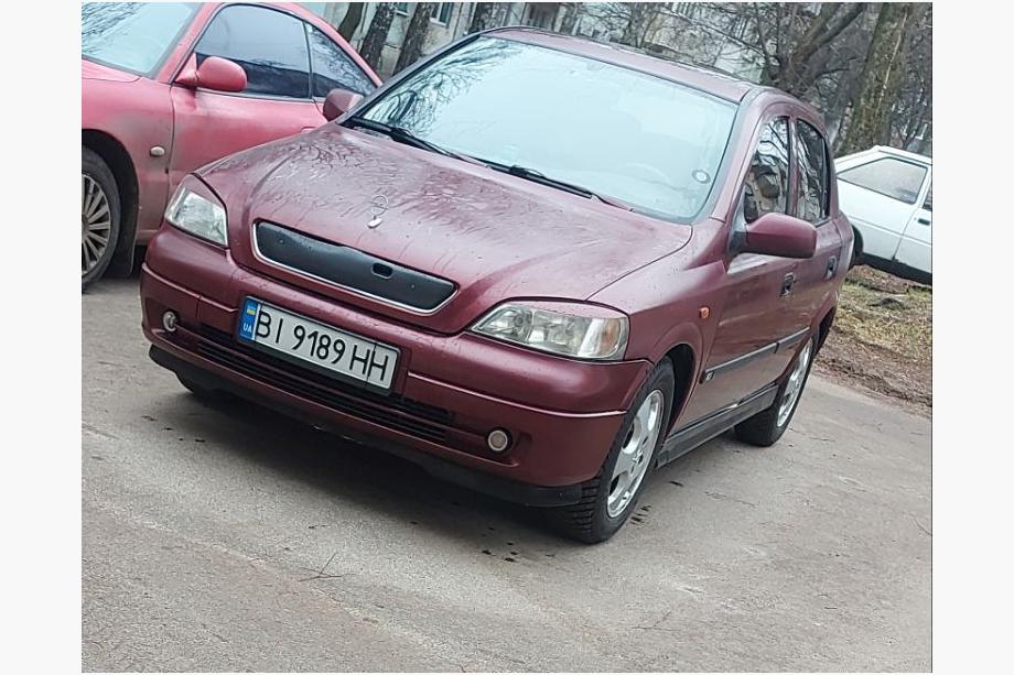 Opel Astra G classic 1998-2012 рр. Зимова решітка Глянцева Фото 1
