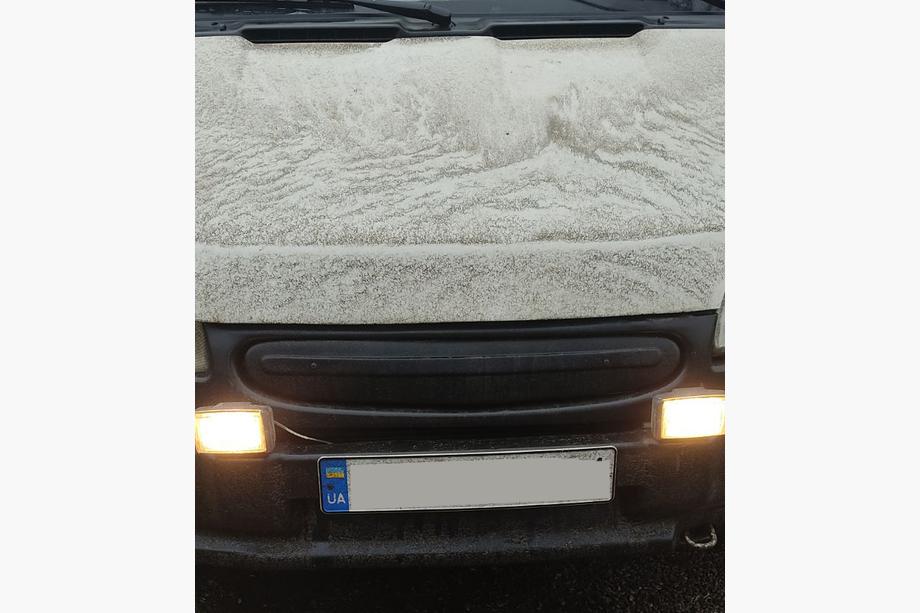 Ford Transit 1991-2000 рр. Зимова решітка Фото 7