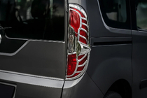 Fiat Doblo II 2010-2022 рр. Накладка на стопи (2015↗, 2 шт, пласт) фото 1