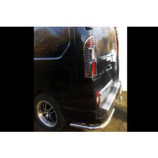 Задні куточки (2 шт., нерж) Fiat Talento 2016- рр. фото 2
