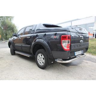 Накладка на задню кришку V1 (ABS) Ford Ranger 2011-2022 рр. фото 3