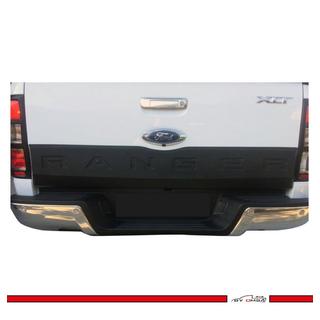 Накладка на задню кришку V1 (ABS) Ford Ranger 2011-2022 рр. фото 2