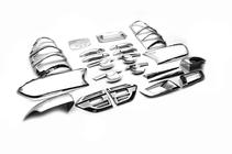 Ford Ranger 2011-2022 рр. Комплект накладок 2015+ (хром ABS) фото 5