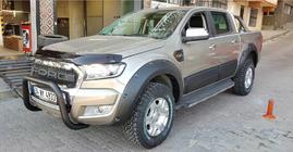 Ford Ranger 2011-2022 рр. Молдинг двері OmsaLine (4 шт, ABS) фото 4