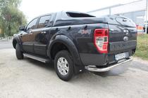 Ford Ranger 2011-2022 рр. Молдинг двері OmsaLine (4 шт, ABS) фото 6