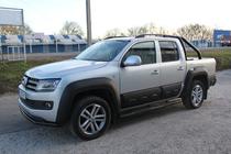 Volkswagen Amarok 2010-2022 рр. Молдинг на двері OmsaLine (6 шт, ABS) фото 11