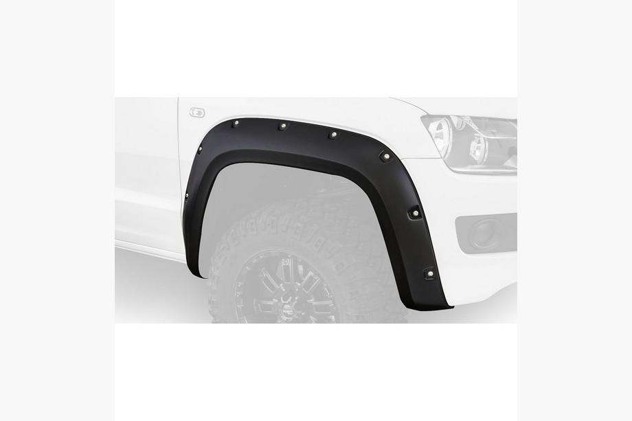 Toyota Hilux 2015- рр. Розширювачі колісних арок (2015-2020, АБС, на болтах) Фото 4