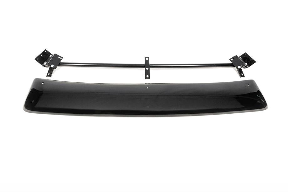 Mitsubishi L200 2006-2015 рр. Козирьок на лобове скло (чорний, на рамі) Фото 7
