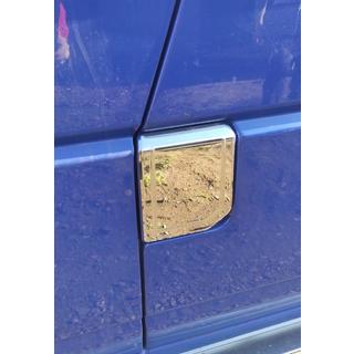 Накладка на бак без лого (OmsaLine, нерж) Volkswagen T4 Transporter 1990-2003 рр. фото 3