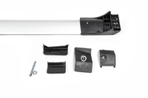 Ford Kuga 2008-2013 рр. Перемички на рейлінги без ключа Flybar V1 (2 шт) фото 6