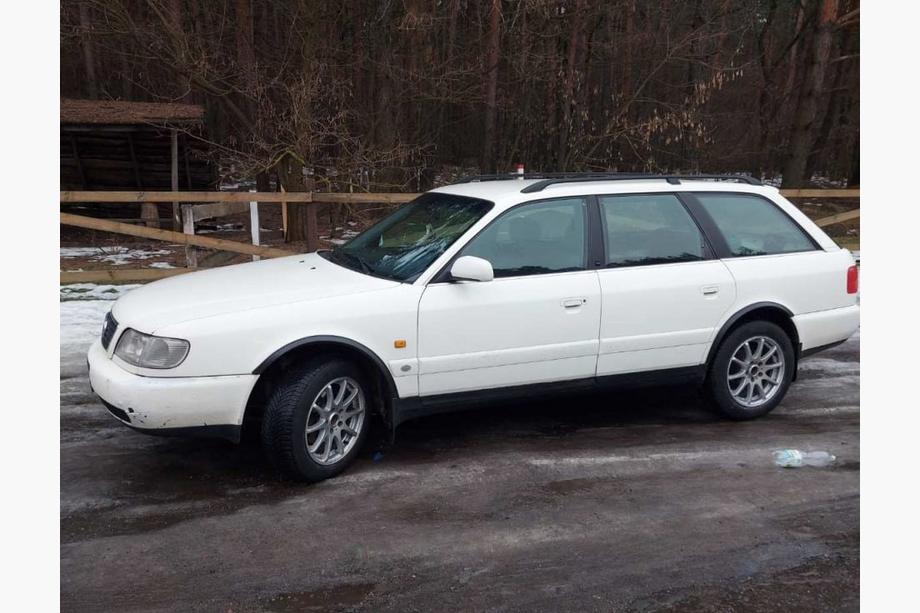 Audi A6 C4 1994-1997 рр. Накладки на арки (4 шт, чорні) Image