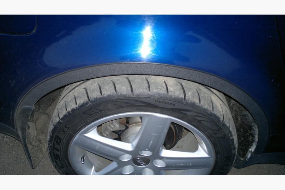 Audi A6 C5 2001-2004 рр. Накладки на арки (4 шт, чорні) Фото 3
