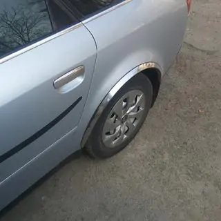 Накладки на арки (4 шт, нерж) фото 3