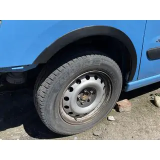 Накладки на арки (4 шт, чорні) Citroen Jumpy 2007-2017 рр. фото 1
