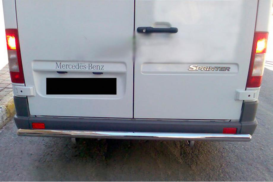 Mercedes Sprinter W901/902/903/904/905 1995-2006 рр. Задня дуга AK002 (нерж.) Image