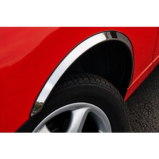 Накладки на арки (4 шт, нерж) Citroen Jumper 2007-2025 рр. фото 1