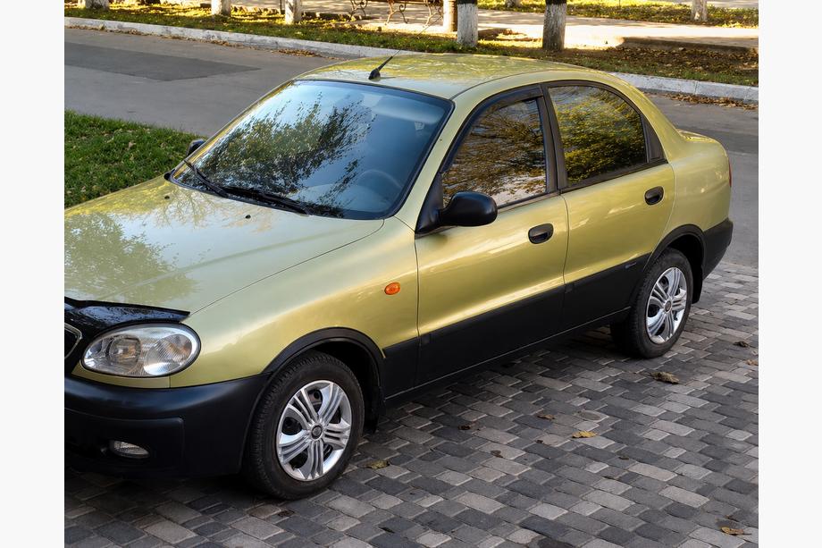 Daewoo Lanos 1998-2017 рр. Накладки на арки (4 шт, чорні) Image