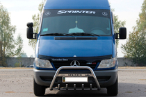 Mercedes Sprinter W901/902/903/904/905 1995-2006 рр. Кенгурятник WT004 (нерж.) фото 1