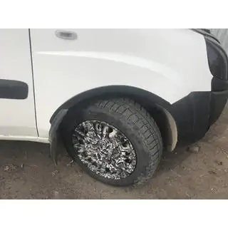 Накладки на арки (4 шт, чорні) фото 2