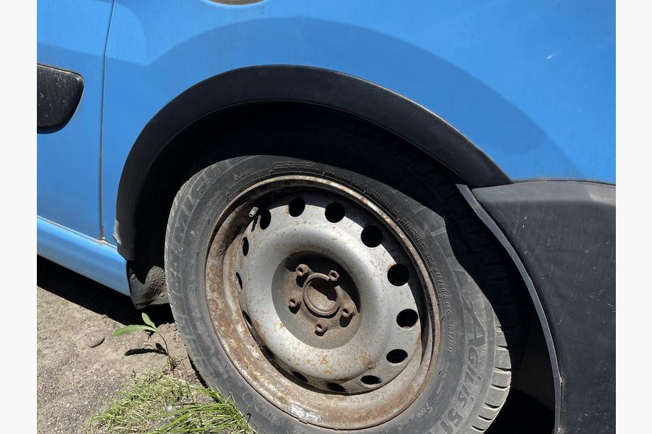 Fiat Scudo 2007-2015 рр. Накладки на арки (4 шт, чорні) Image