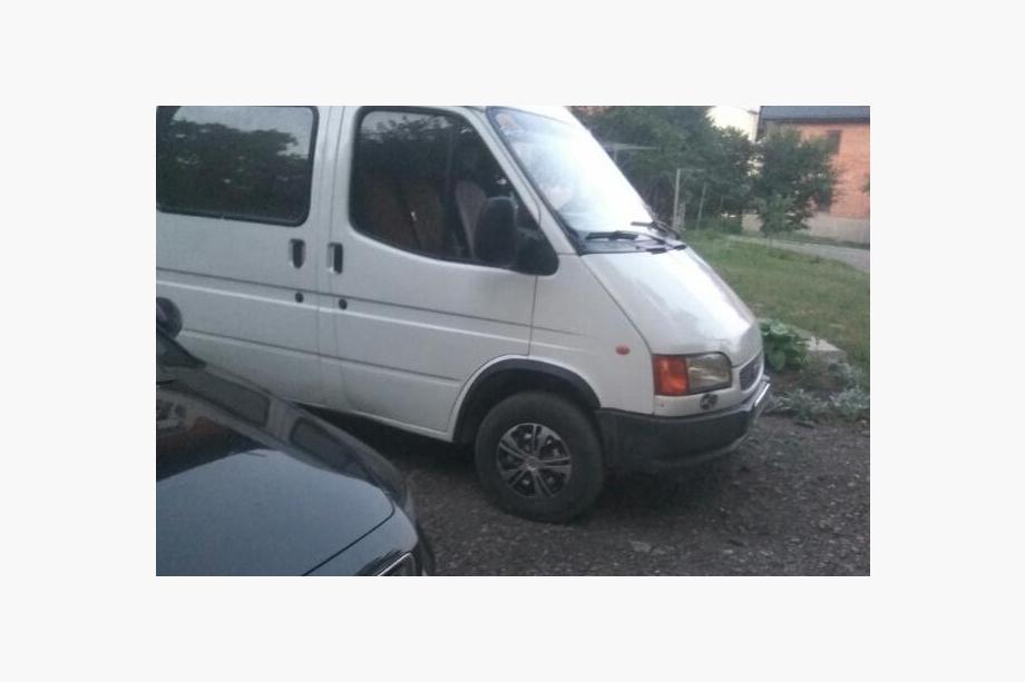 Ford Transit 1991-2000 рр. Накладки на арки (4 шт, чорні) Фото 2