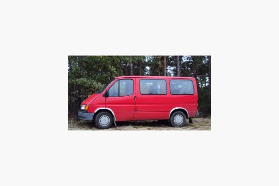Ford Transit 1991-2000 рр. Накладки на арки (4 шт, нерж) Фото 5