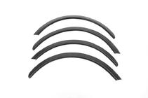 Hyundai Getz 2002- рр. Накладки на арки ABS (4шт, 5D, чорні) фото 5