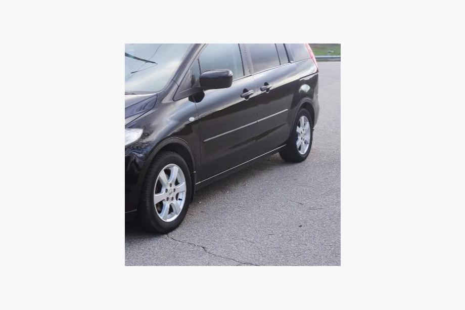 Mazda 5 2005-2009 рр. Накладки на арки (4 шт, чорні) 2005-2008, Металеві Фото 3